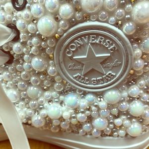 Wedding Bling Converse Sneakers
